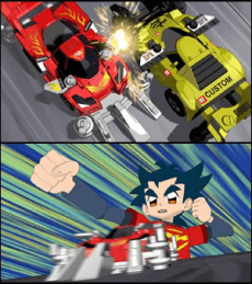 チョロQデッキシステム Qファイターズ!